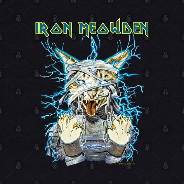 IRON MEOWDEN by darklordpug